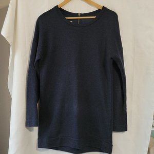 Mec Blue Oversized Tunic Sweater Womens Small